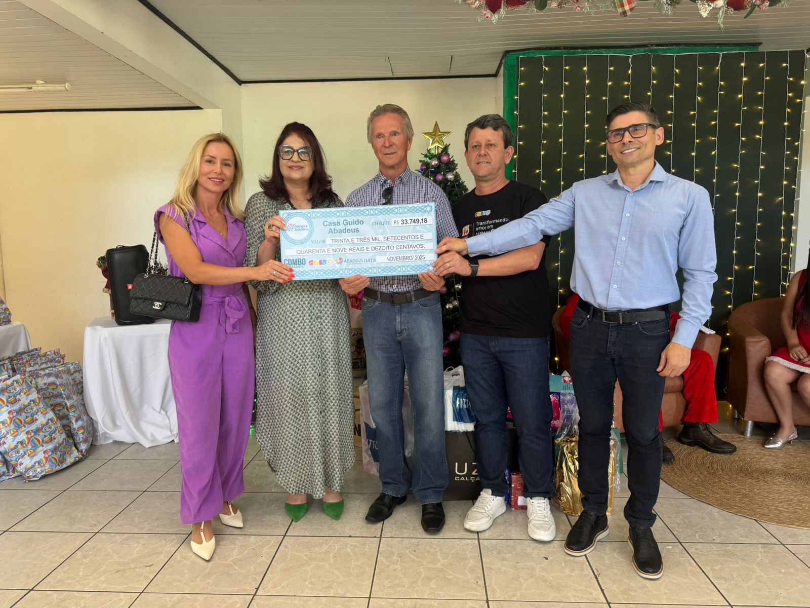 Combo formaliza prestação de contas do projeto Compra Solidária