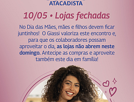 Combo fechado no Dia das Mães