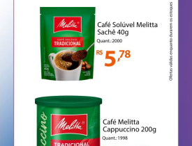 Melitta no projeto Compra Solidária de maio