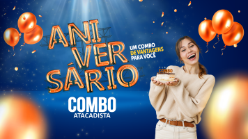 Aniversário Combo: um combo de vantagens para você!