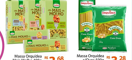 Orquídea no projeto Compra Solidária de junho
